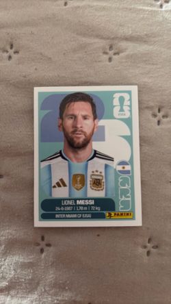 Panini Messi Sticker
