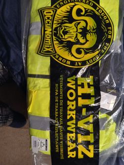 High Visability Work Coat