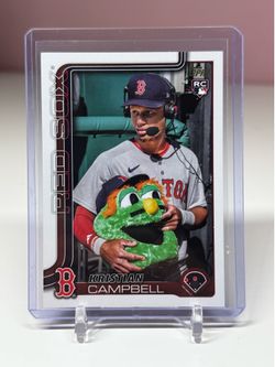 2025 topps update kristian campbell image variation