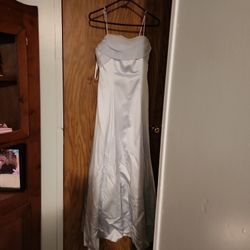 Woman Prom Dress Lite Blue Size 6