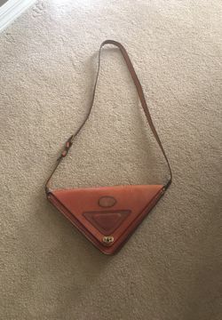 Real leather purse