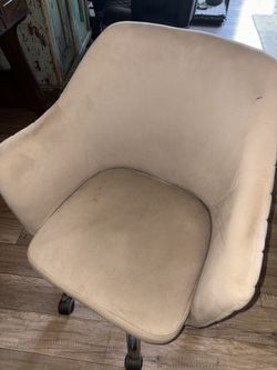 Desk Vanity Beige Chair