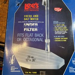 Lee’s Brand New 12 X 36 Under Gravel Filter