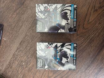 2 unopened black bolt booster bundles