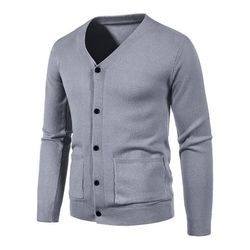 Men's V-Neck Cardigan 