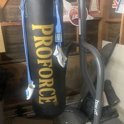 Punching Bag And Stand