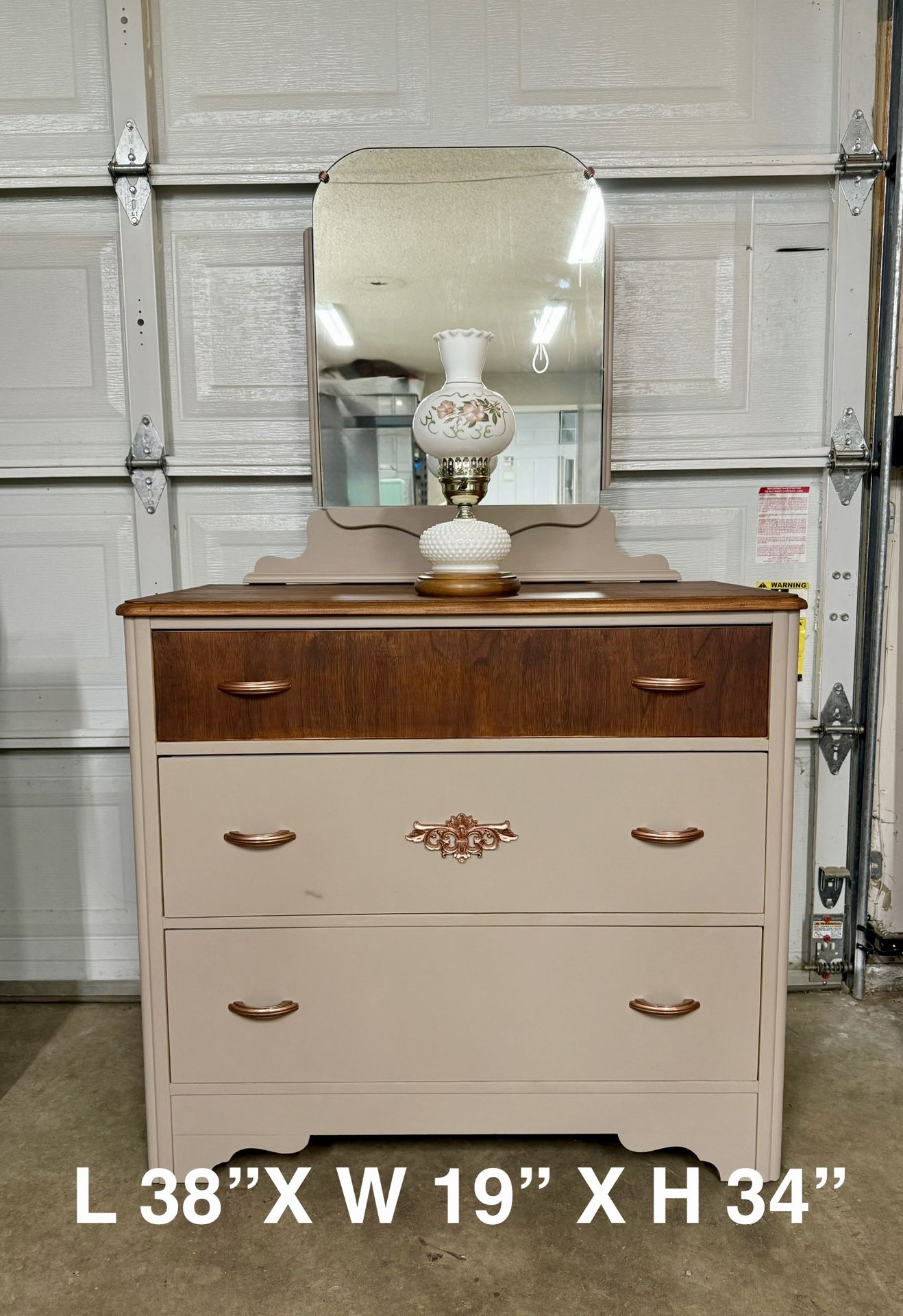 Vintage Wooden Vanity
