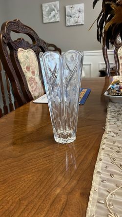 crystal  vase 