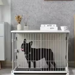 Brand new dog crate 32 inches for $70 white