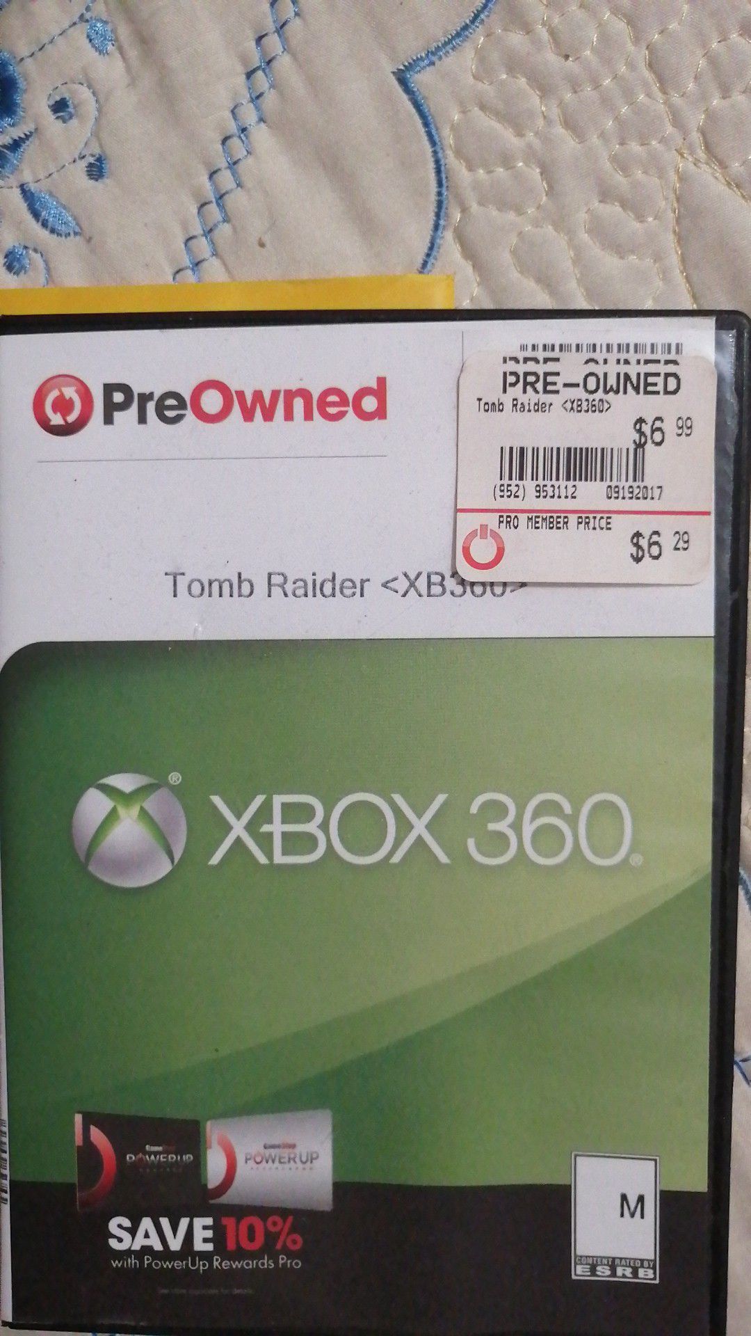 Pre-owned XBOX360 Tomb Raider