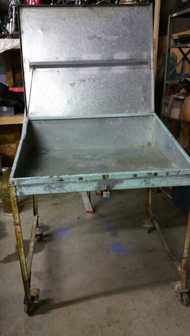 Jobsite desk blueprint table Locking