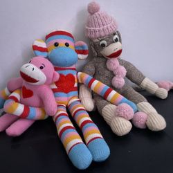 Sock Monkey Family