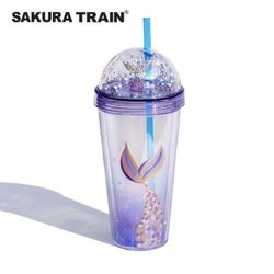 Pearl Mermaid Cup Portable 