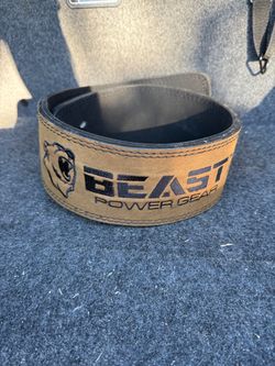 Weight lifting latch belt size medium
