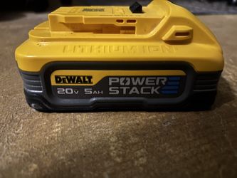 Dewalt 20v 5AH Power Stack battery