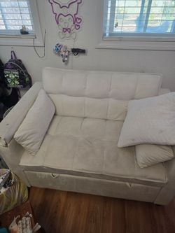 Pull out mini sofa