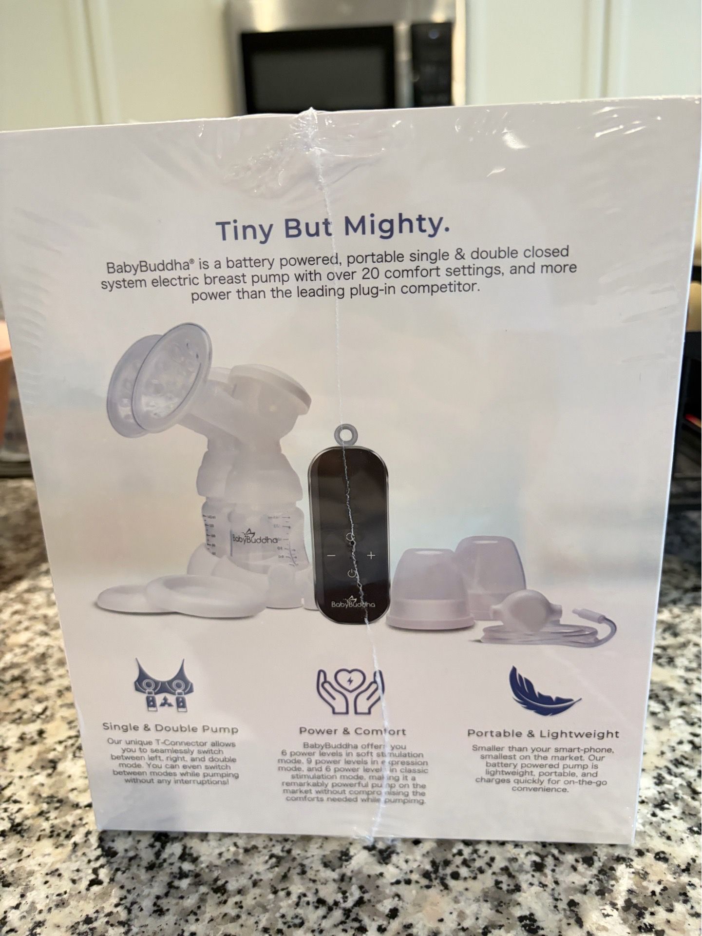 BabyBuddha 2.0 Portable Breast Pump Kit — BRAND NEW / SEALED
