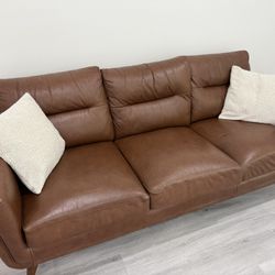 Leather Couch 
