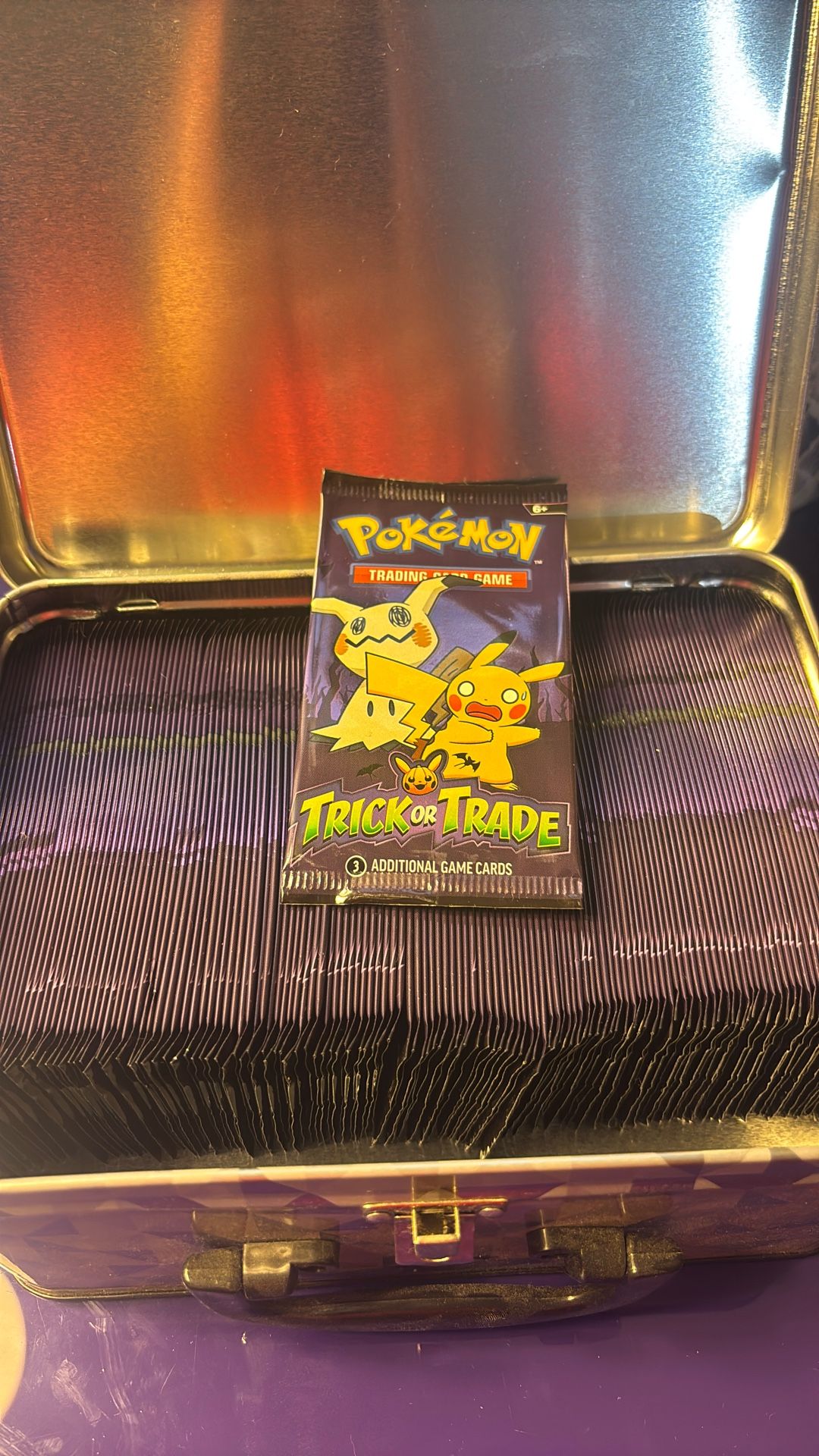 142 Packs Of Pokemon Trick Or Trade