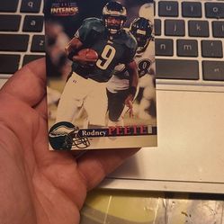 Rodney Peete 1996 Pro Line II Intense Football Card 