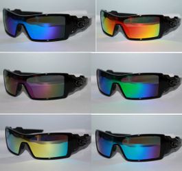 Oakley Oil Rig POLARIZED Sunglasses Black (OO9081) W/ GALAXY Replacement Lens