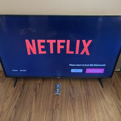 ONN 50” Smart Roku TV 4K UHD HDR With New Remote Control $140 Firm On Price