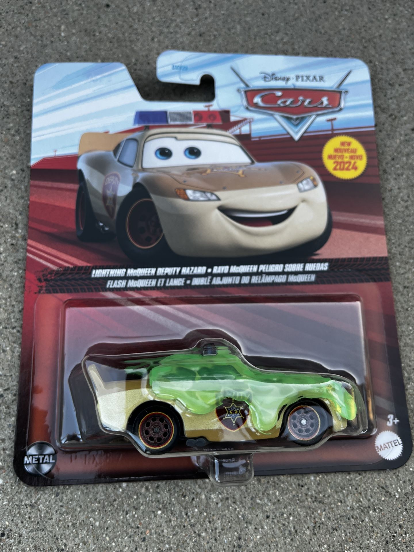 Disney Pixar Cars Lightning McQueen Deputy Hazard 2024