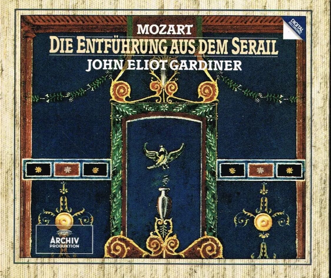 Mozart: Die Entführung Aus Dem Serail / John Eliot Gardiner, English BAR CD