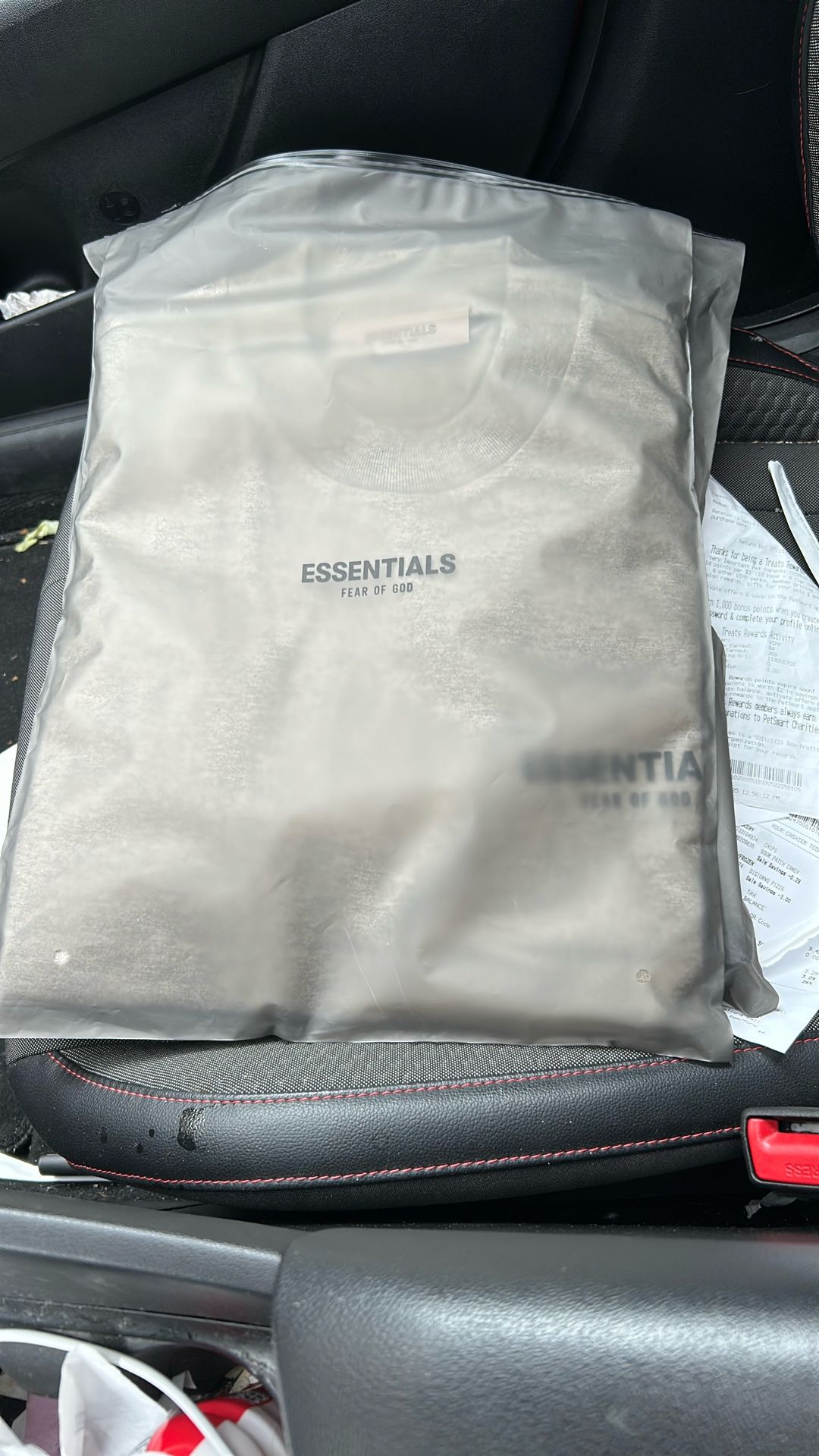 Essentials Fear Of God Dark Oatmeal Shirt
