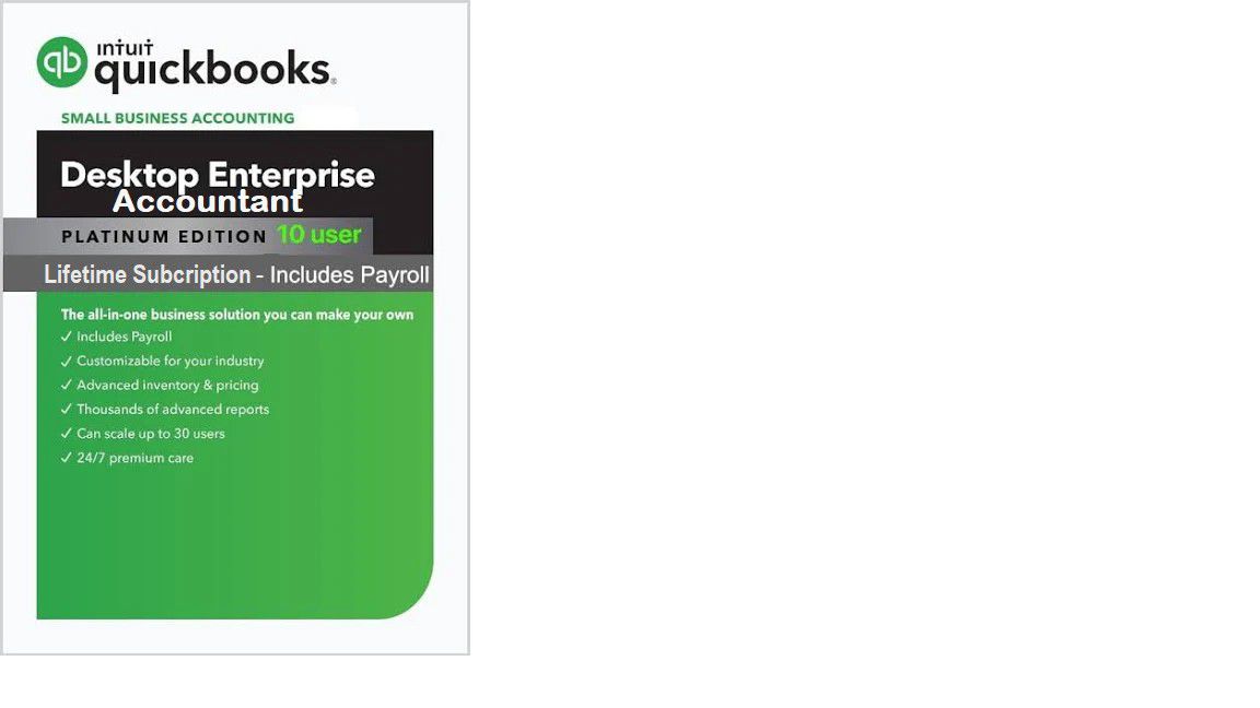 Intuit QuickBooks Enterprise Accountant 2023 - 10 User