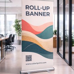 Retractable Roll Up Pop Up Banner Sign