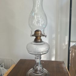 Vintage Glass Oil Lamp – $12 ( 1 of 5)