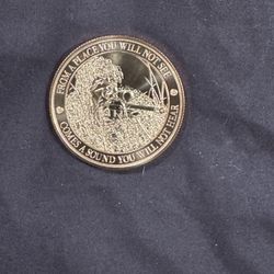 This is a privately minted copper round featuring a sniper theme.