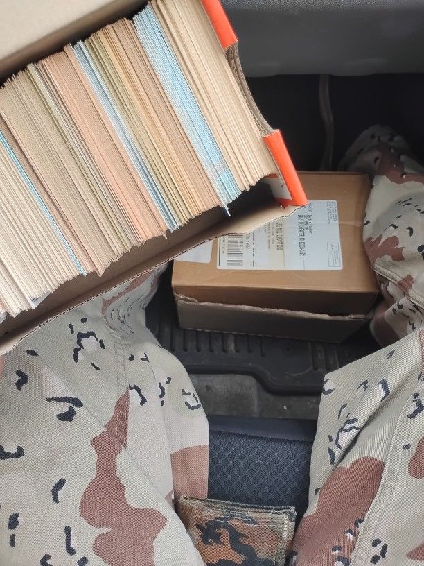 Three Boxes Of Baseball Cards