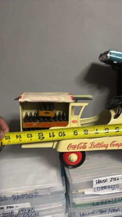 Coca-Cola "Limited Edition Deluxe Delivery Truck" pedal-style collectible