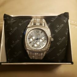 Bulova Icey Watch Swarovski Crystals