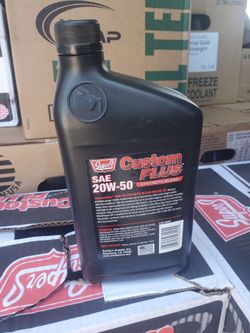 Special Price Motor Oil 20w50 Case 12QT