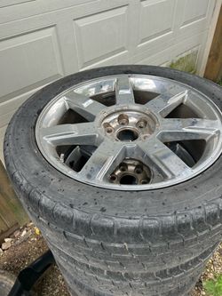 22” Cadillac Escalade wheels and tires