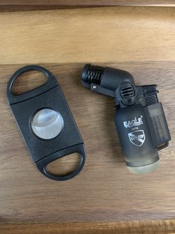 Cigar Cutter And Lighter