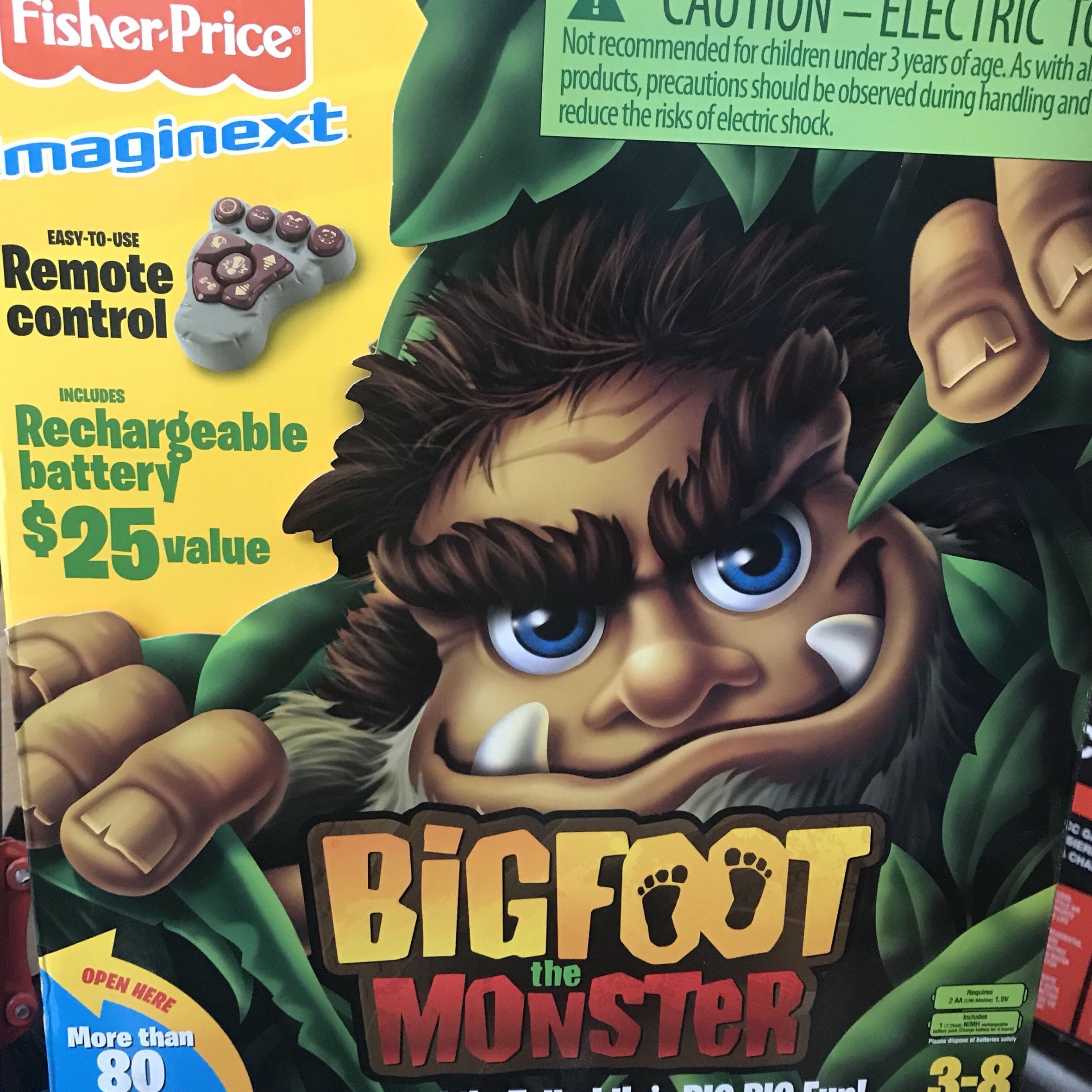 Toy Fisher Price BIGFOOT 2010  & Hobbies