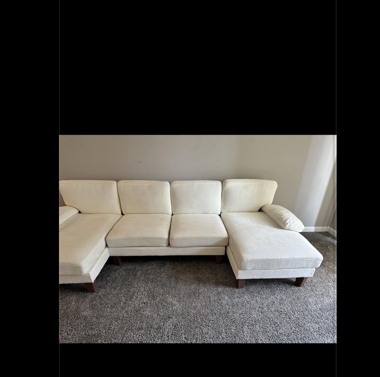 White couch