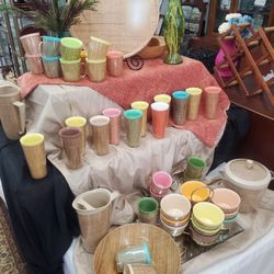 Raffia Dinnerware Collection (Read Description)