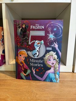 3 Disney Frozen and Princess Hardcover Books