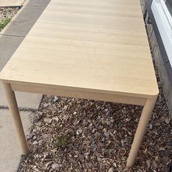 Wood Dinner Table