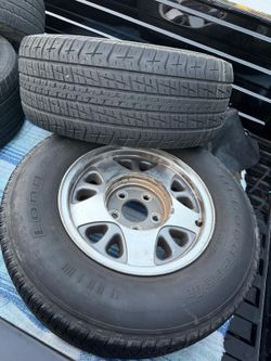 Chevy OEM 15” Wheels & Tires