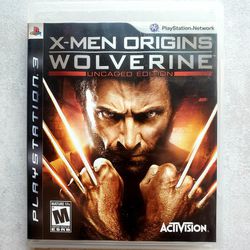 X-men Wolverine Origins ps3 Playstation 3