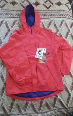 Men's FILA Sport Windbreaker - Red - Size L 