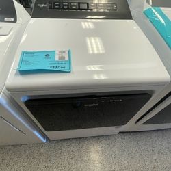 New Open Box Discounted-Whirlpool-Dryer**
