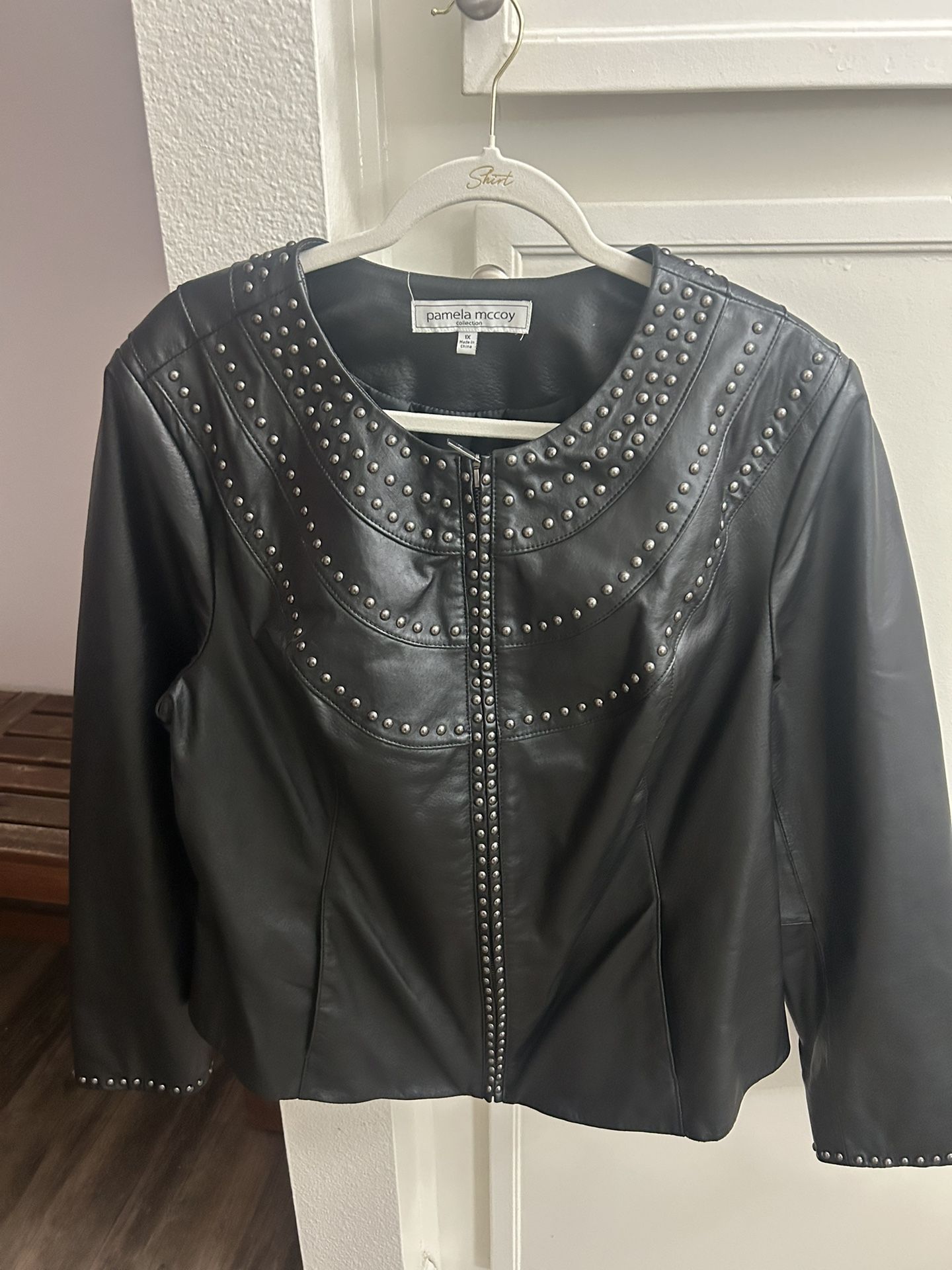 Pamela McCoy Women's Leather Jacket