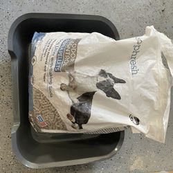 Litter Box With Paper Pellets